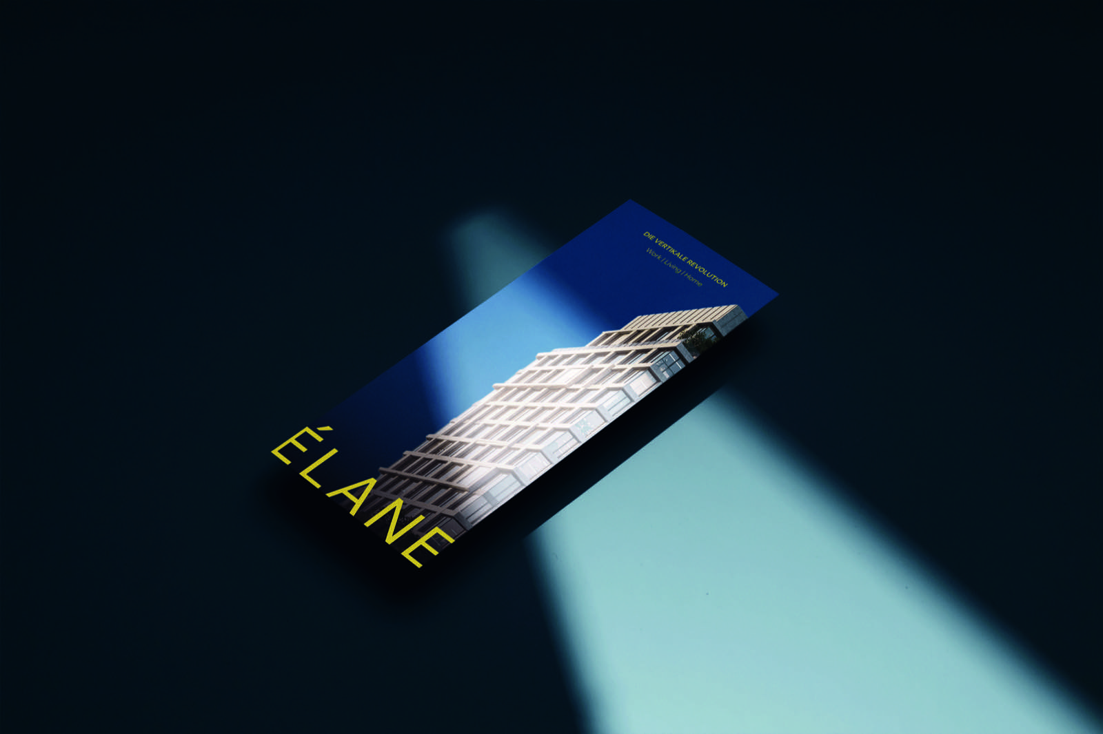 Élane, gedruckter Projektflyer